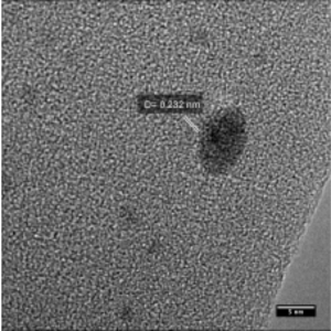 Immagine HREM di una nano-particella